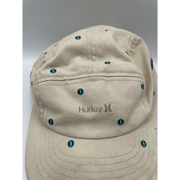 HURLEY Tan Baseball Hat Ball Cap Adjustable - Picture 2 of 8